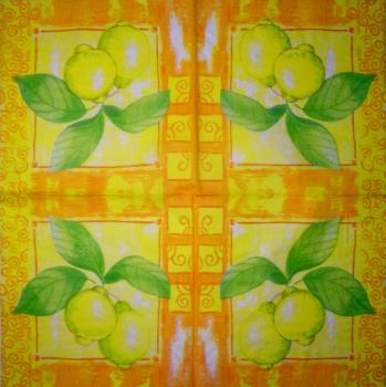 194 Zitronen, Orangen - 3-lagig